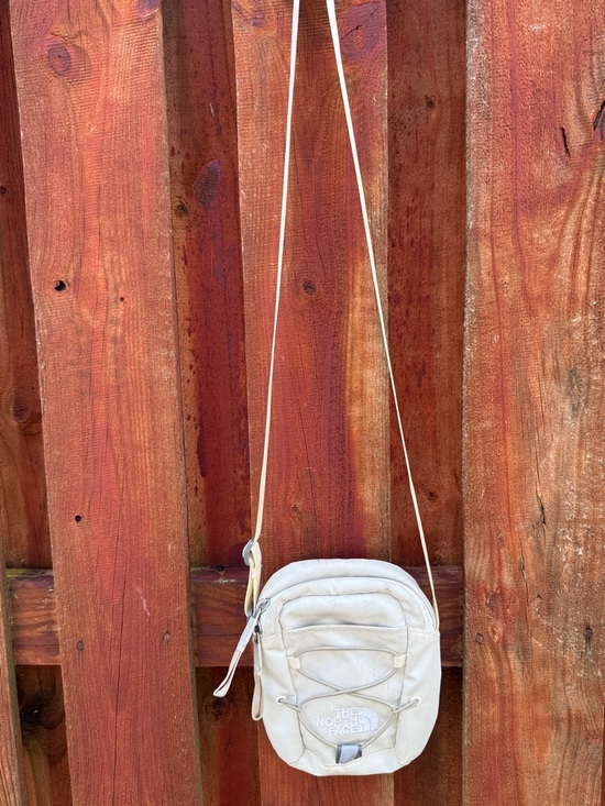 The North Face Handbags - The North Face Off White Jester Mini Messenger Crossbody Shoulder Bag